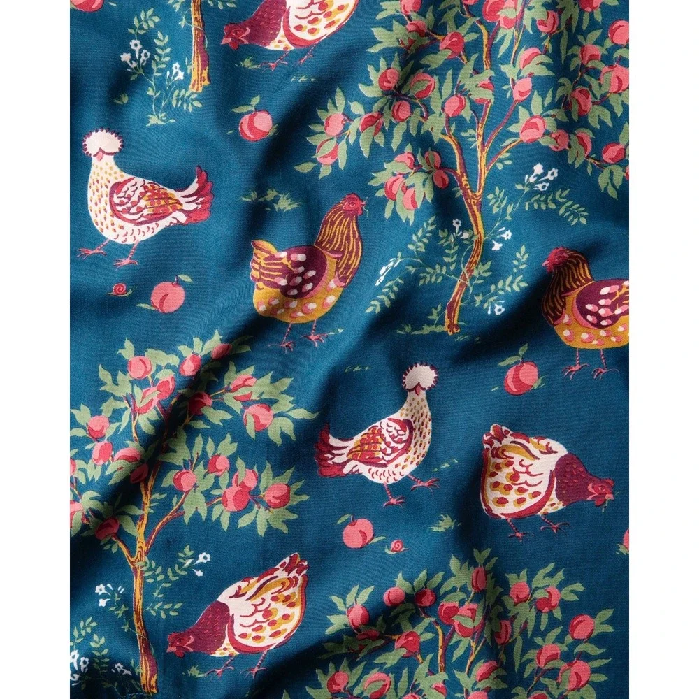 NWT $198 Printfresh [ Small Tall ] Eco Satin Wildest Dreams Set Hen House T2164 - Picture 4 of 16